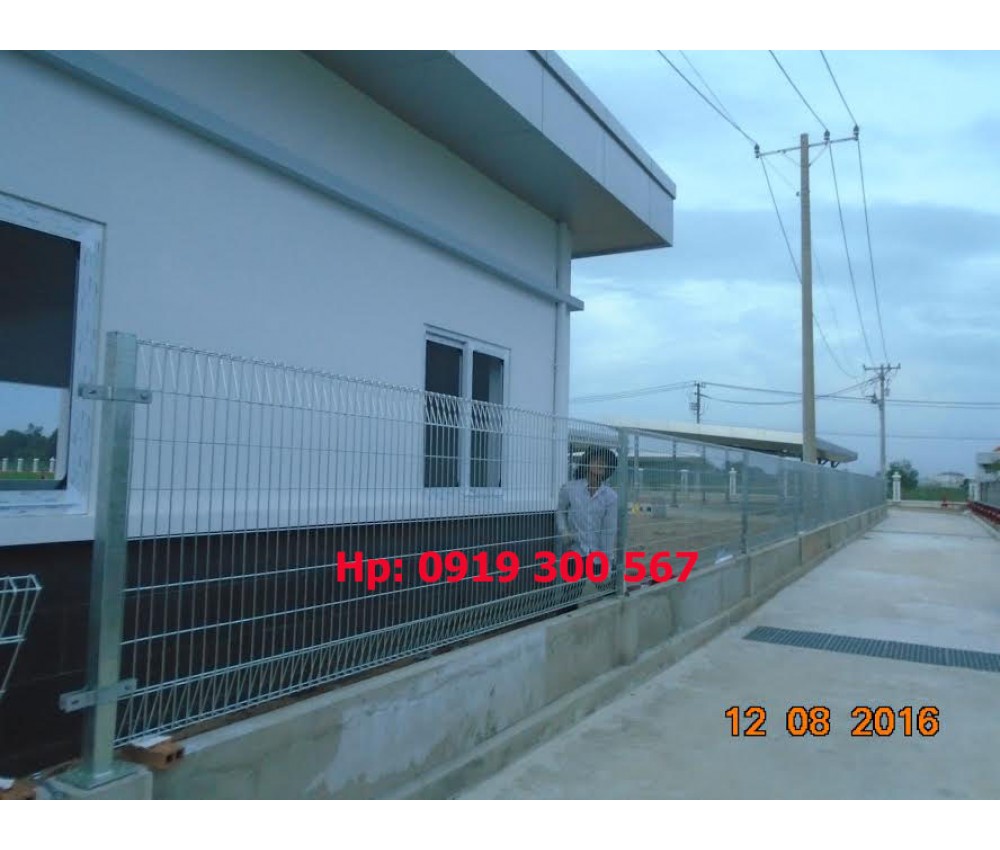 Hàng rào mạ kẽm nhúng nóng